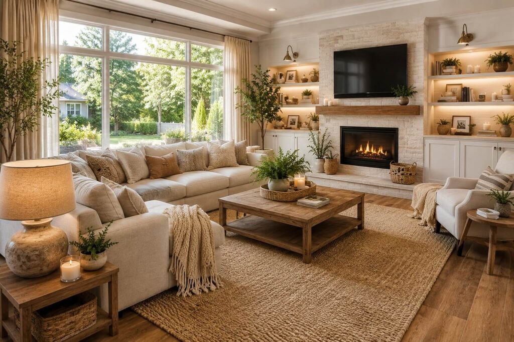 Cozy Family Living Room