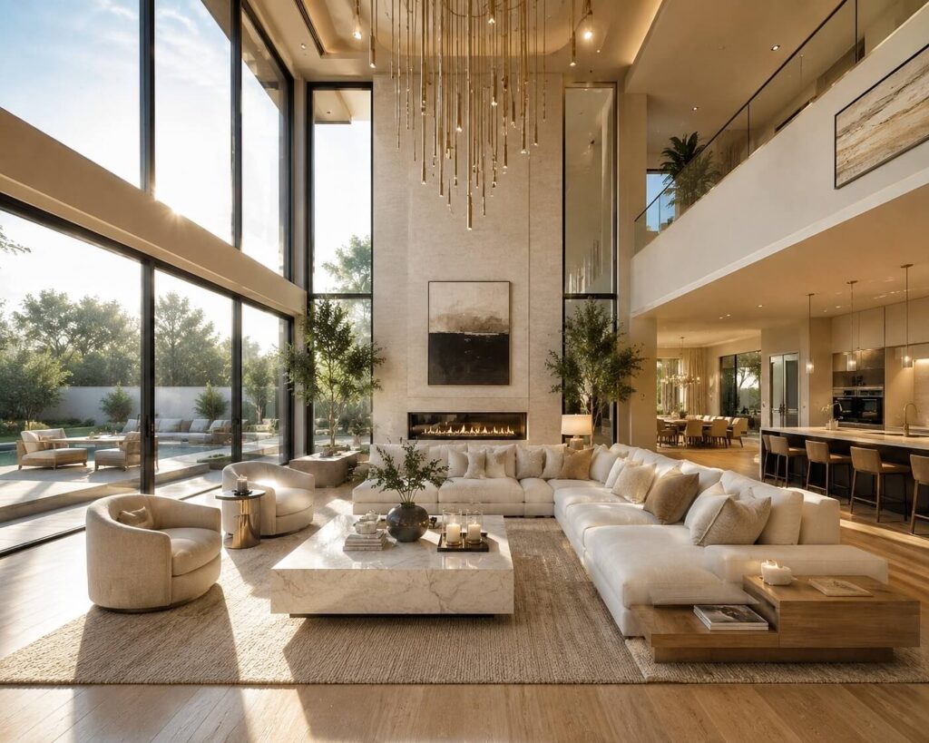Luxury Bloxburg Living Room