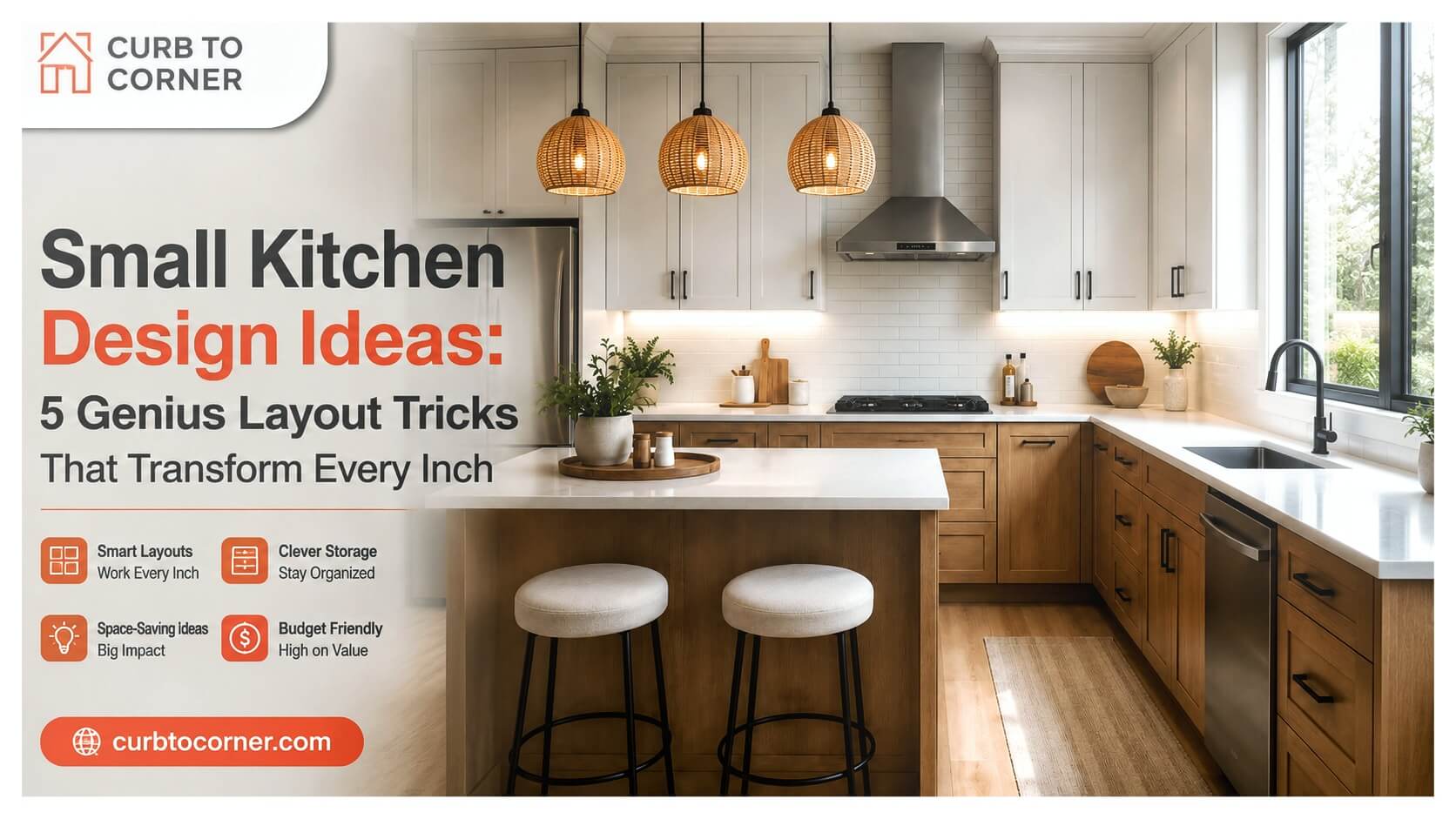 Small Kitchen Design Ideas: 5 Genius Layout Tricks