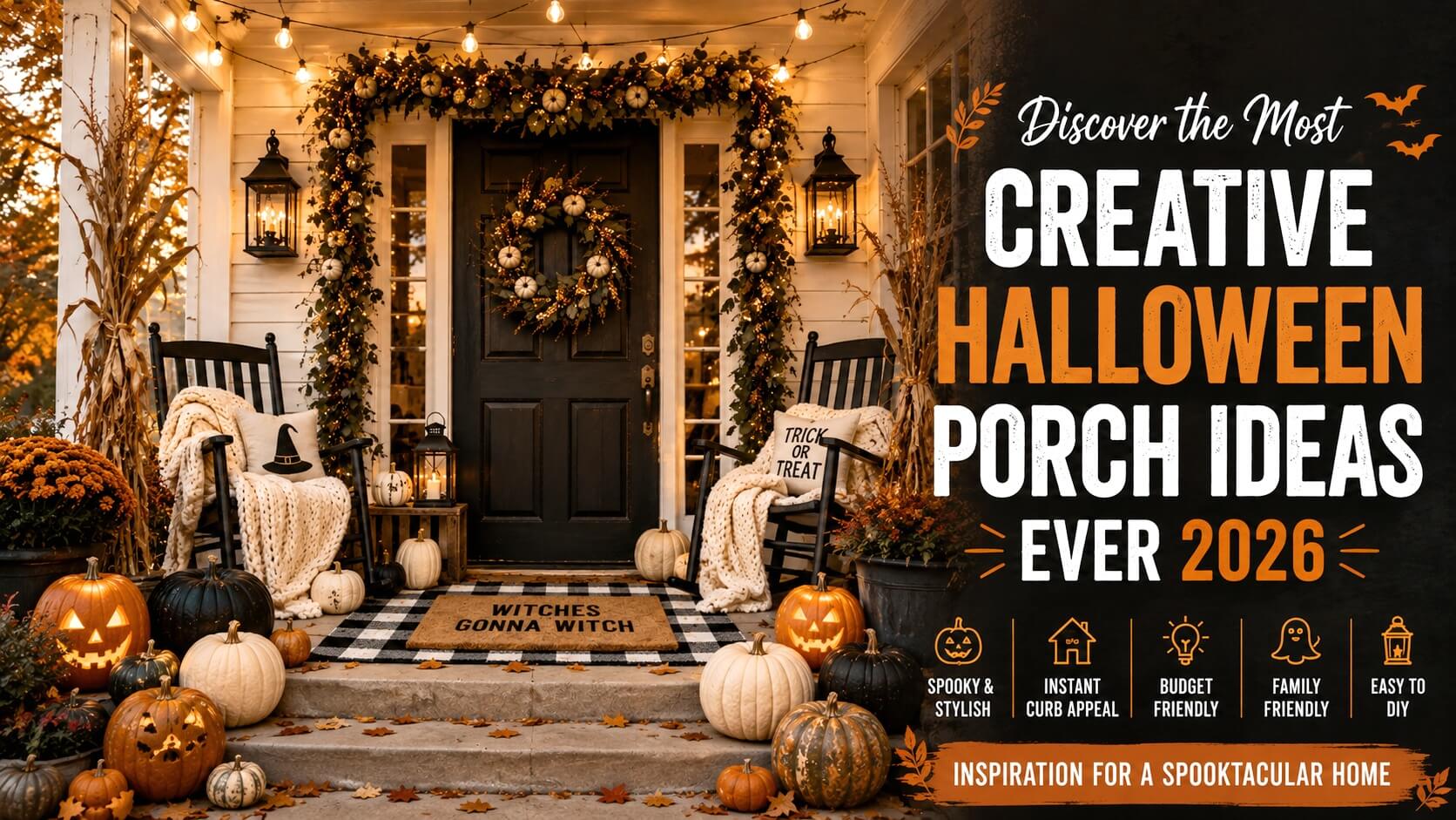 halloween porch ideas