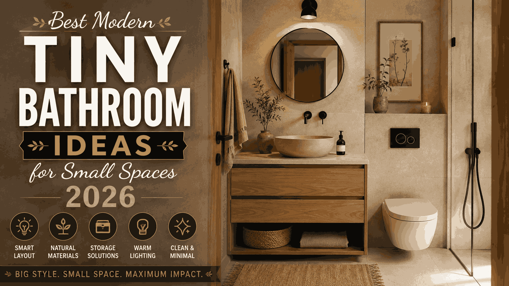 modern tiny bathroom ideas