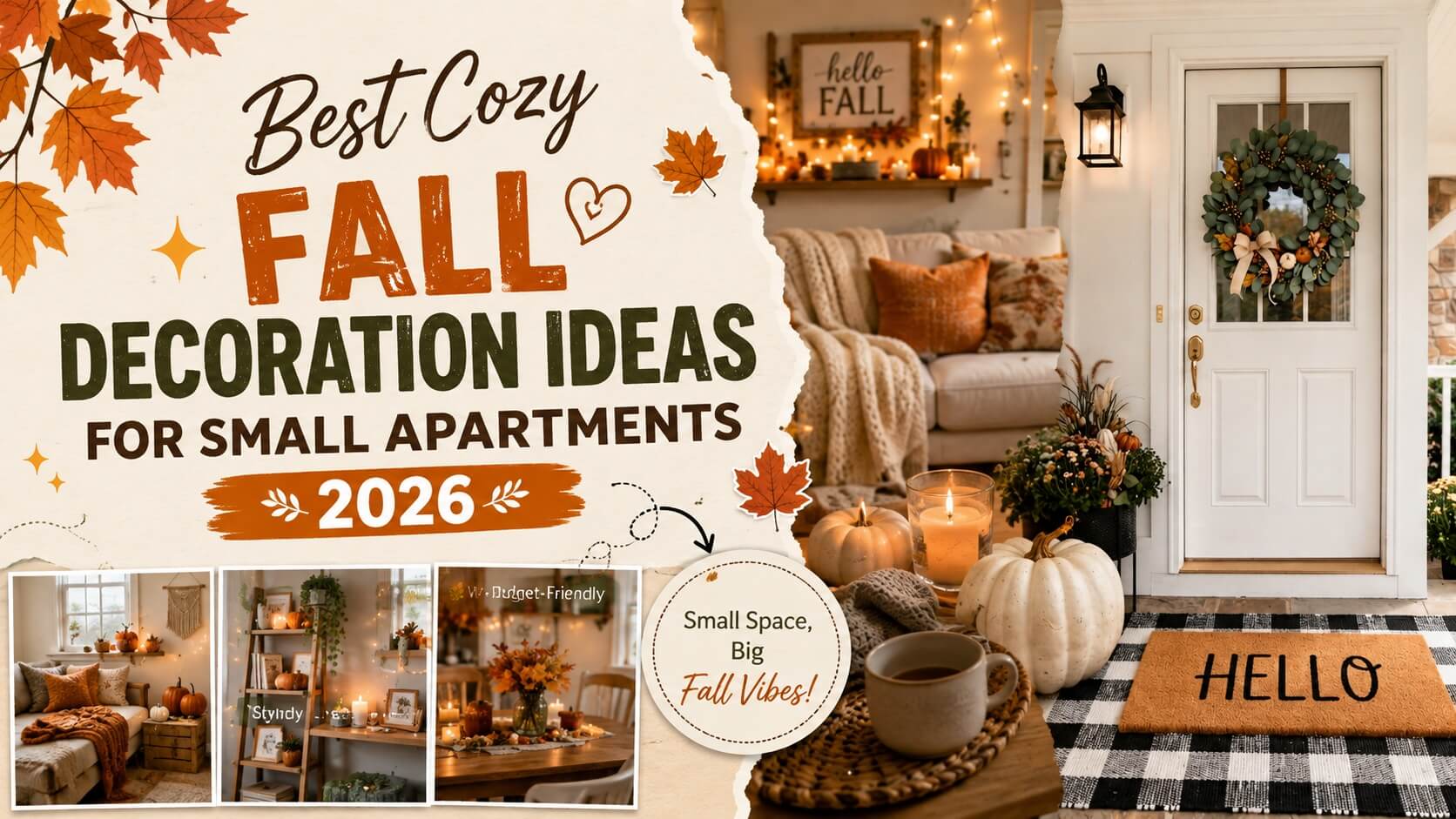 cozy fall decoration ideas