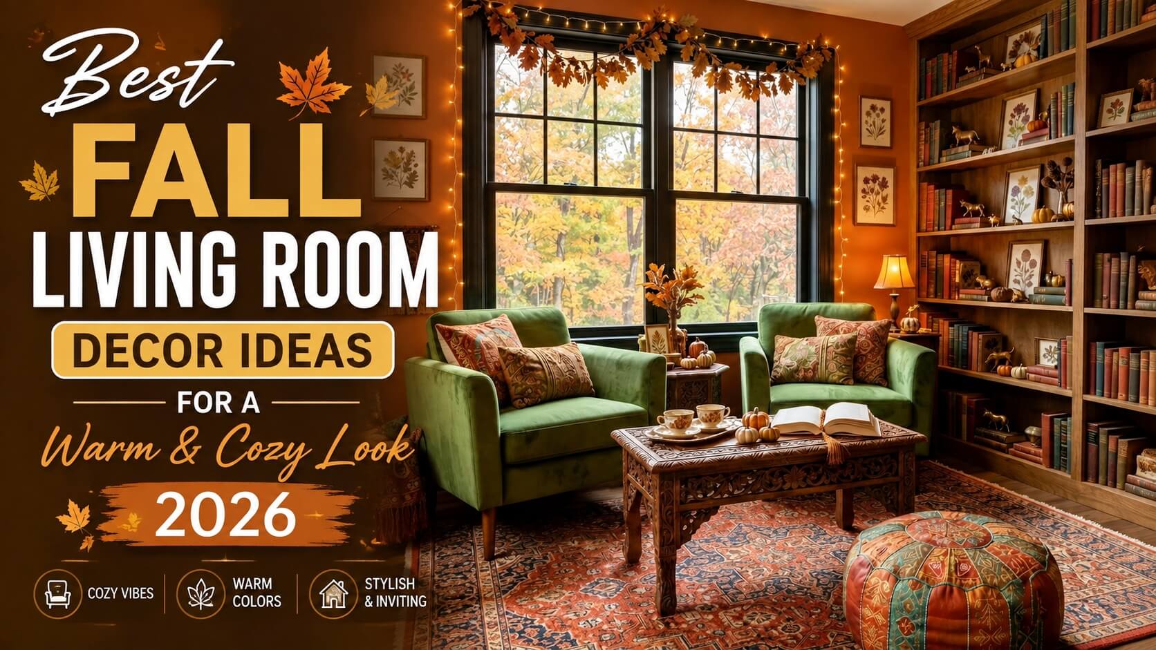 fall living room decor ideas